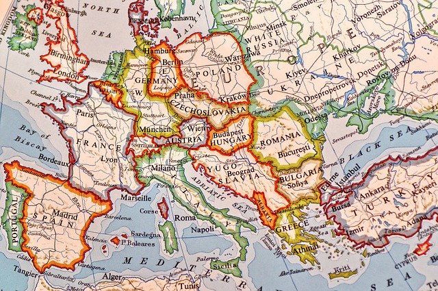 Referensi Wisata Menurut Peta Wilayah Eropa Barat