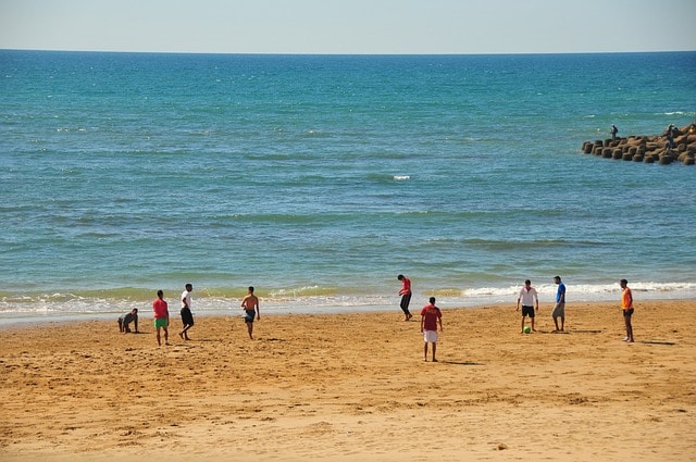 pantai di maroko