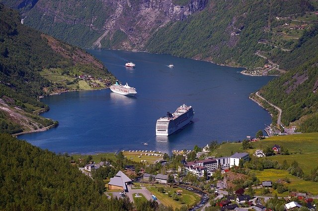 Geirangerfjord norwegia