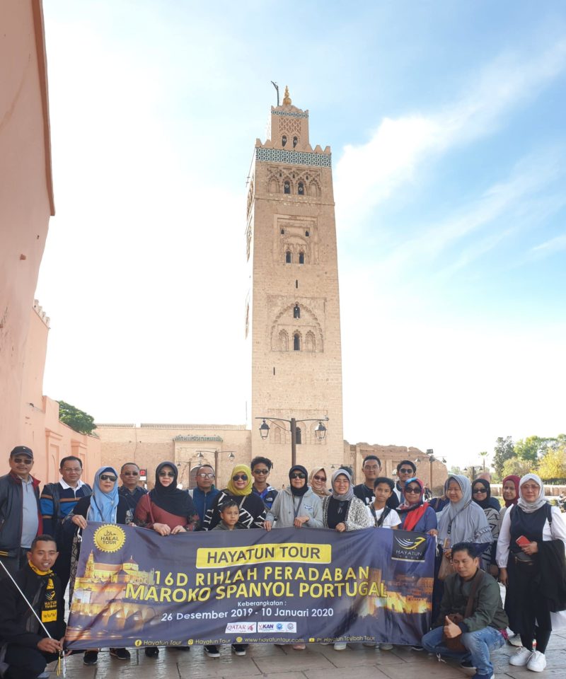 Paket Tour Wisata Halal Muslim Maroko Spanyol Portugal 13 Hari