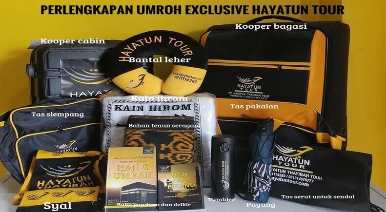 perlengkapan umroh