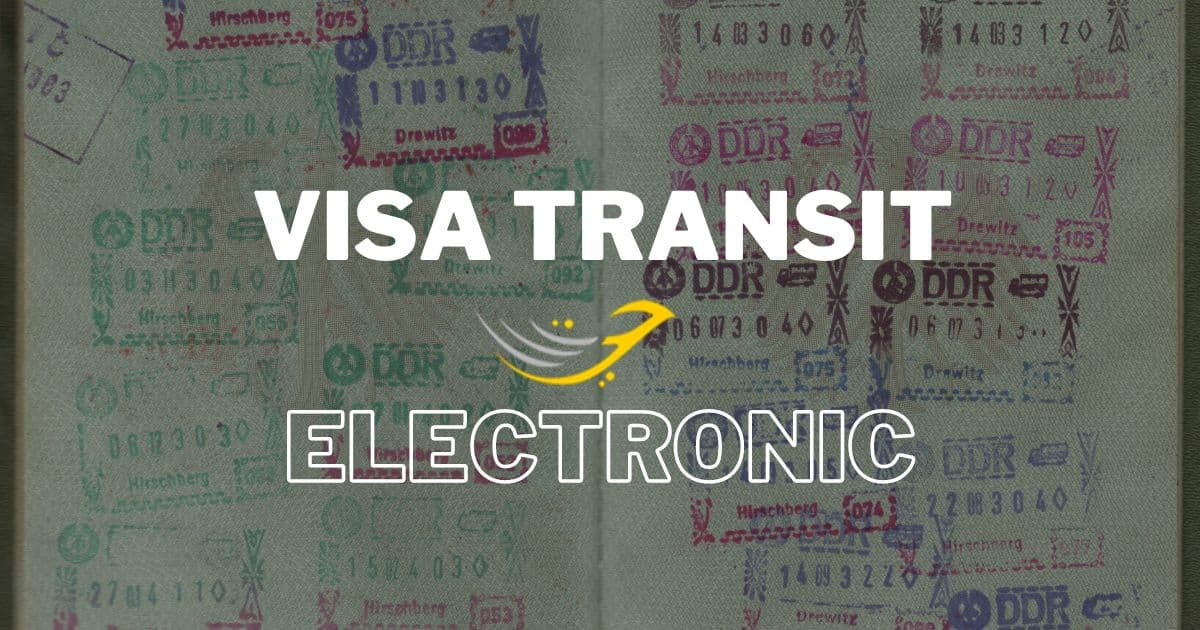 visa transit electronic