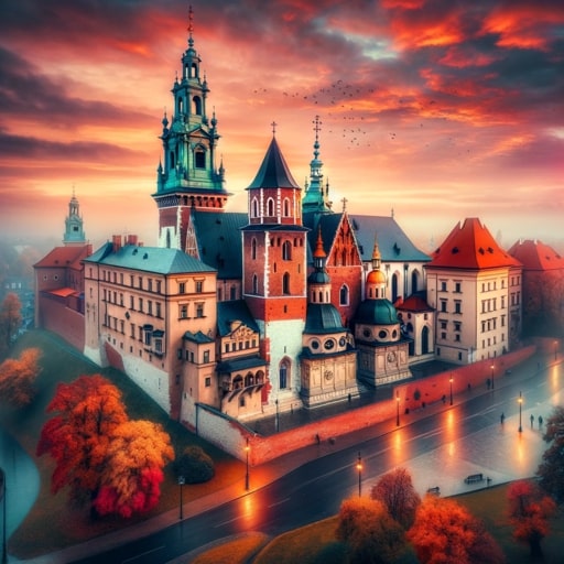 Tempat wisata di polandia Istana Wawel di Krakow