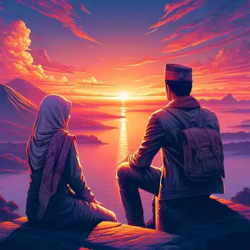 Nikmati sunset atau sunrise 50