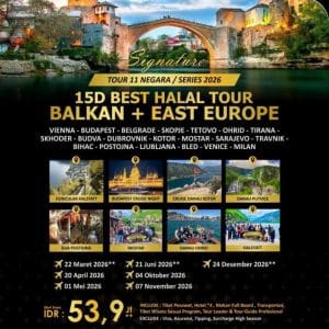 15D Balkan plus West Europe