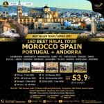 16D Best Halal Tour Morocco Span Portugal plus Andorra