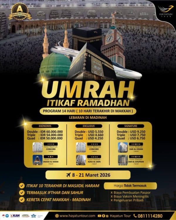 Umrah Itikaf Ramadhan