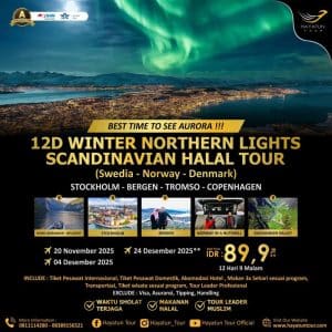12D Winter Northern Lights Scandinavian Halala Tour