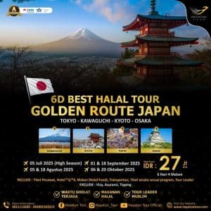 6D BHT Golden Route Japan