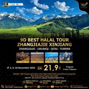 9D Best Halal Tour Zhangjiajie Xinjiang
