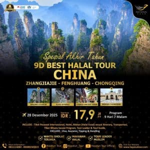 9D CHINA (ZHANGJIAJIE FENGHUANG CHONGQING) 28 DES 2025 R1