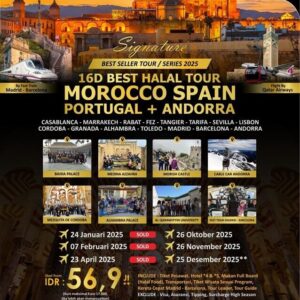 16D Morocco Spain Portugal plus Andorra 2025