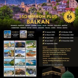 15D Umroh plus Balkan
