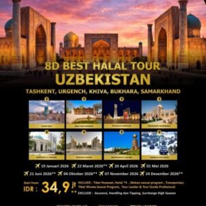 8D Best Halal Tour Uzbekistan